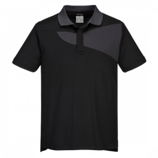 Portwest PW210 - PW2 Polo Shirt S/S with Contrast Panelling 144g